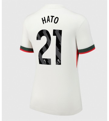 Chelsea Jorrel Hato #21 Replica Away Stadium Shirt for Women 2025-26 Short Sleeve